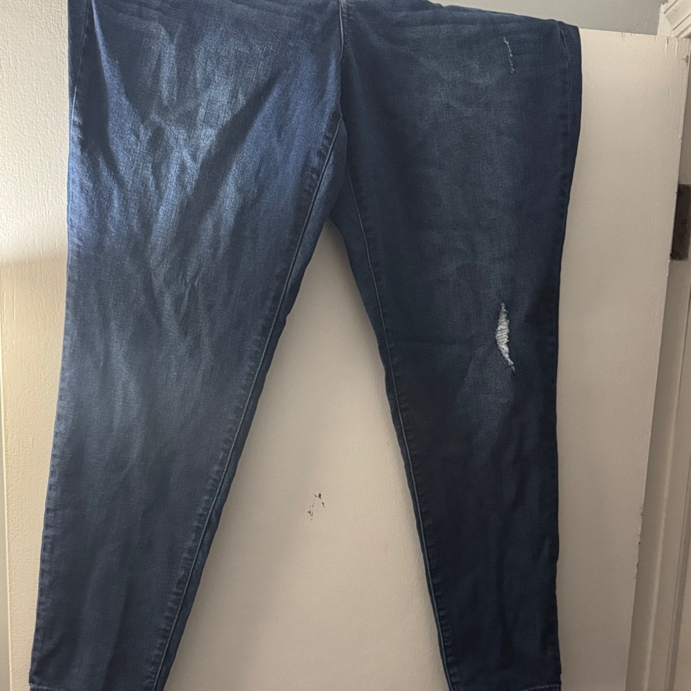 Democracy Women's Skinny Jeans - Dark Blue